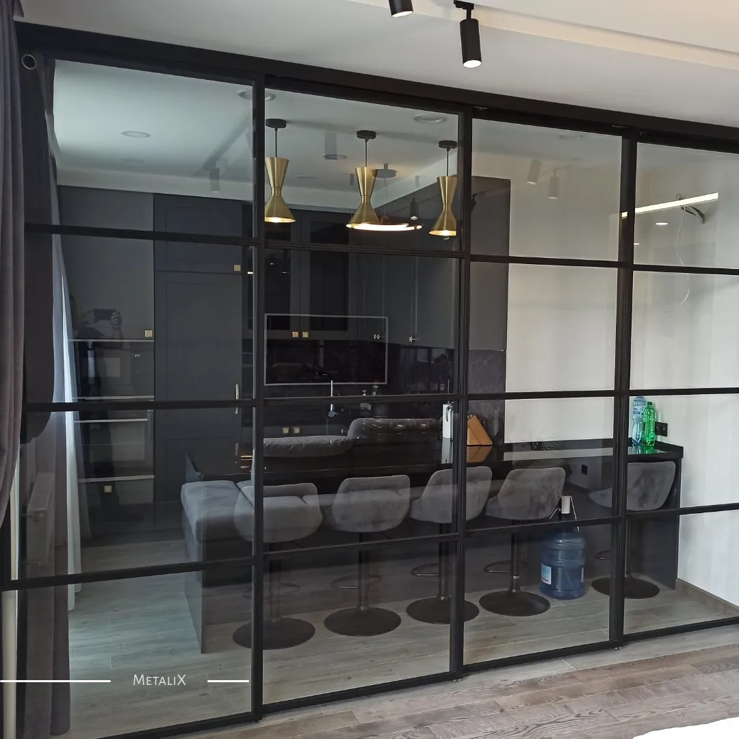 MetaliX glass partition project