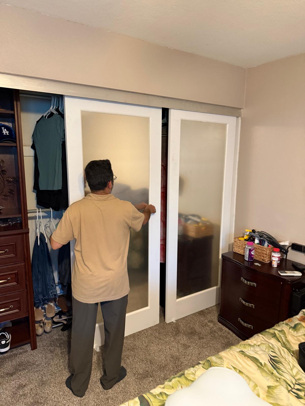 Closet door project by The Door Replacement Company, serving Mission Viejo, CA