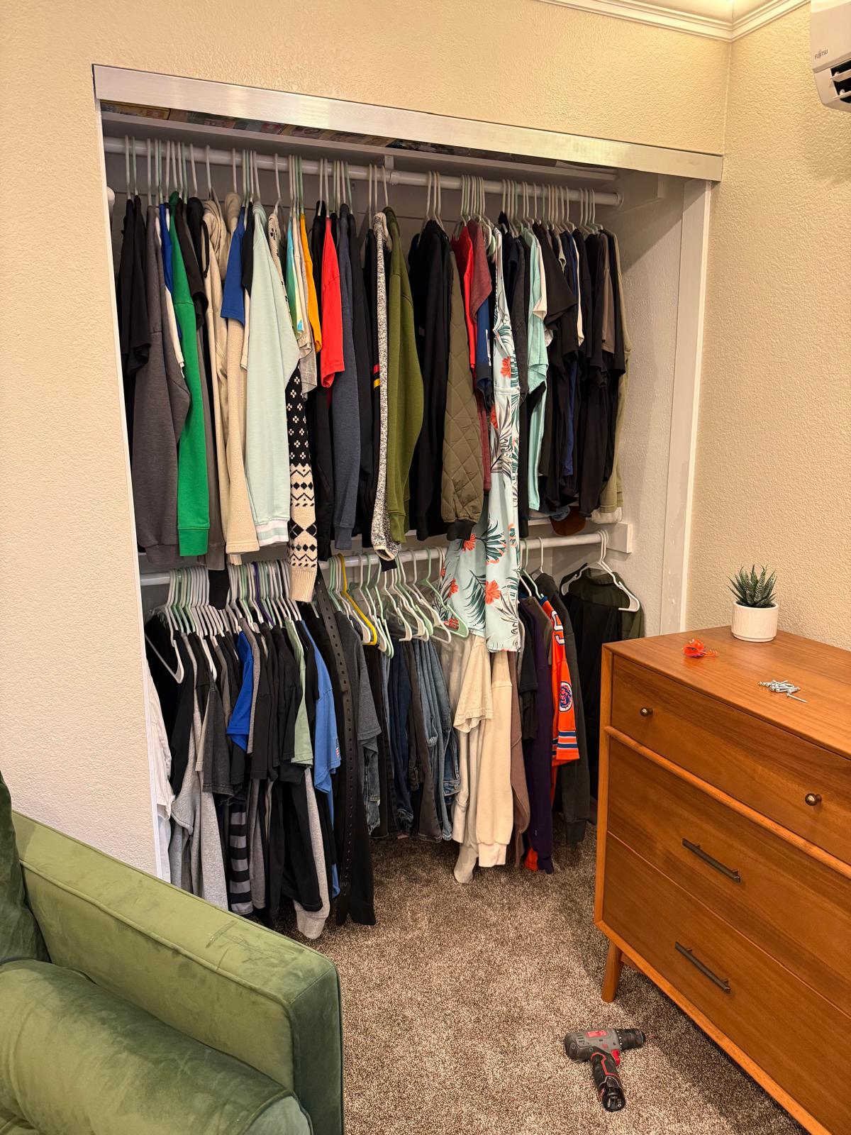Closet door project by The Door Replacement Company, serving La Habra Heights, CA