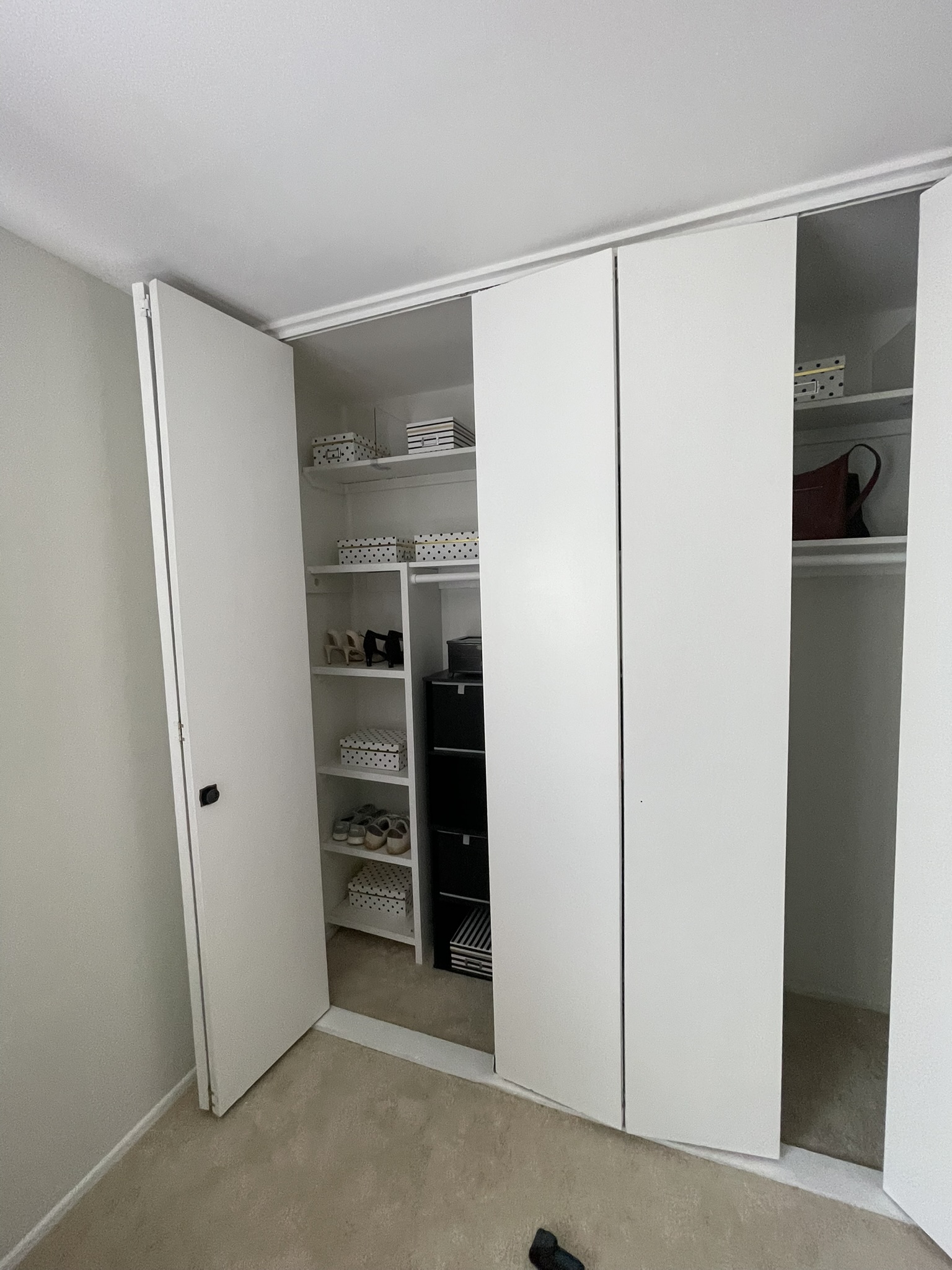 Closet door project by The Door Replacement Company, serving Huntington Beach, CA