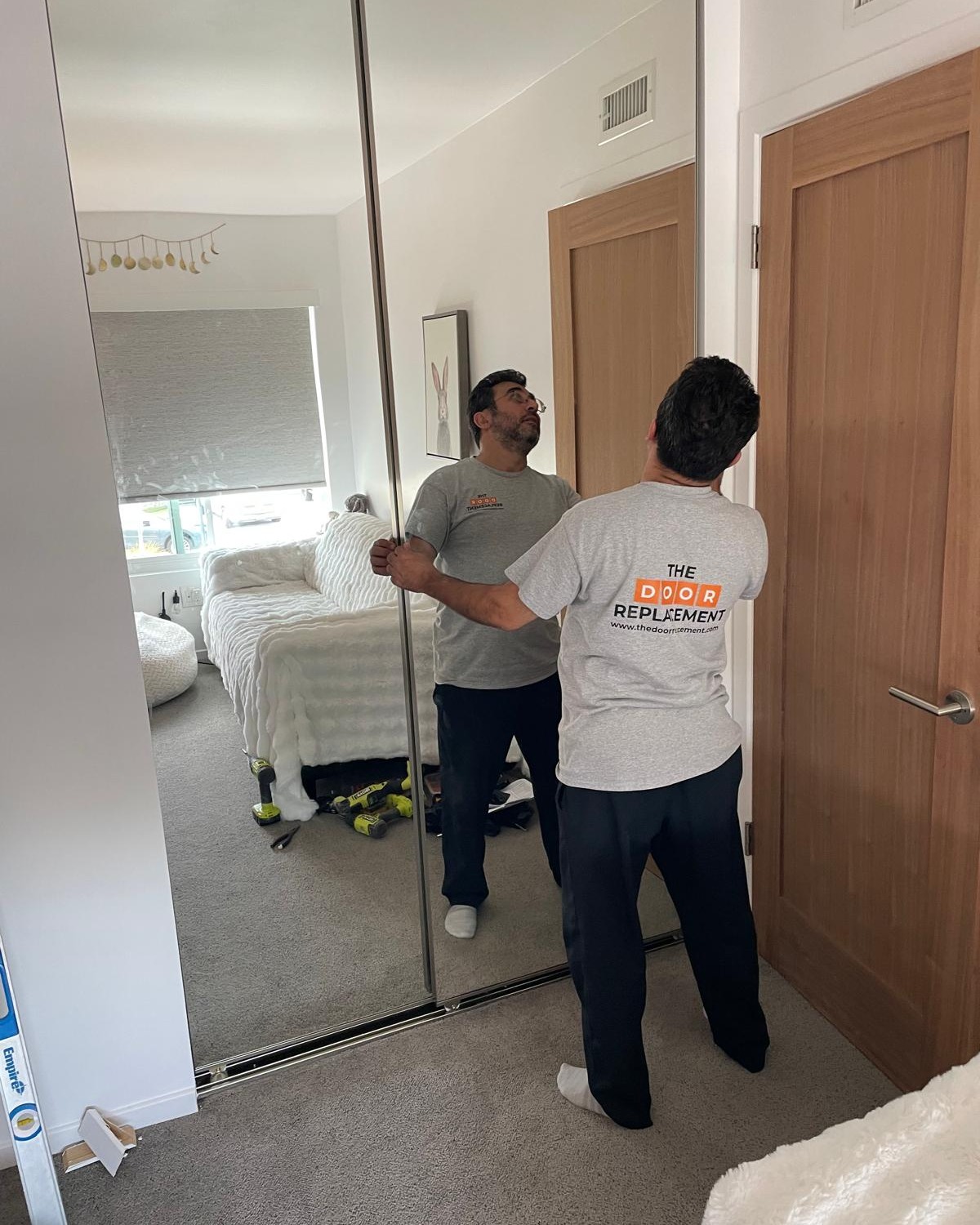 Closet door project by The Door Replacement Company, serving Dana Point, CA