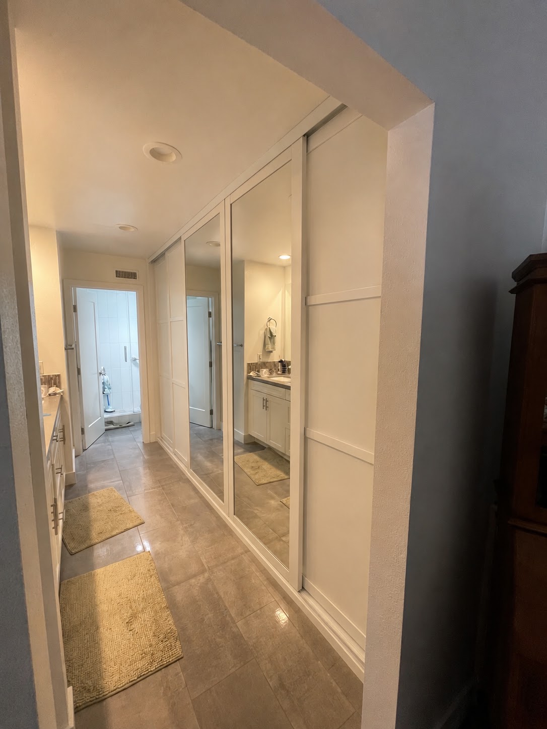 Closet door project by The Door Replacement Company, serving Manhattan Beach, CA