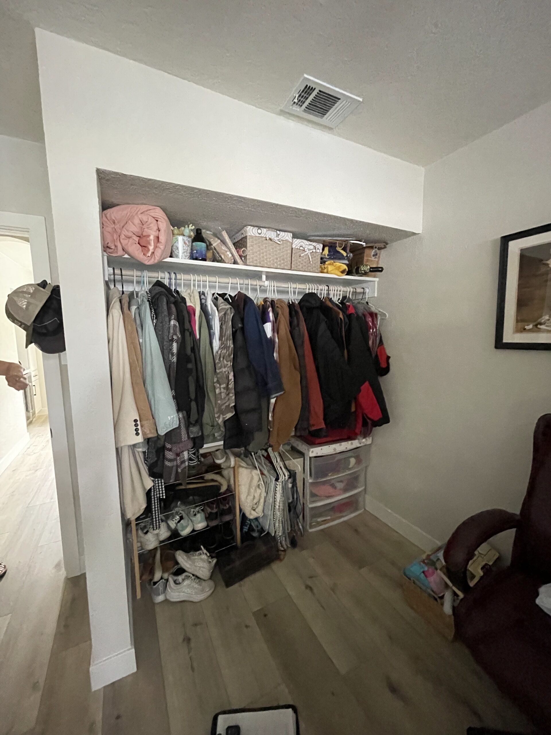 Closet door project by The Door Replacement Company, serving Laguna Beach, CA