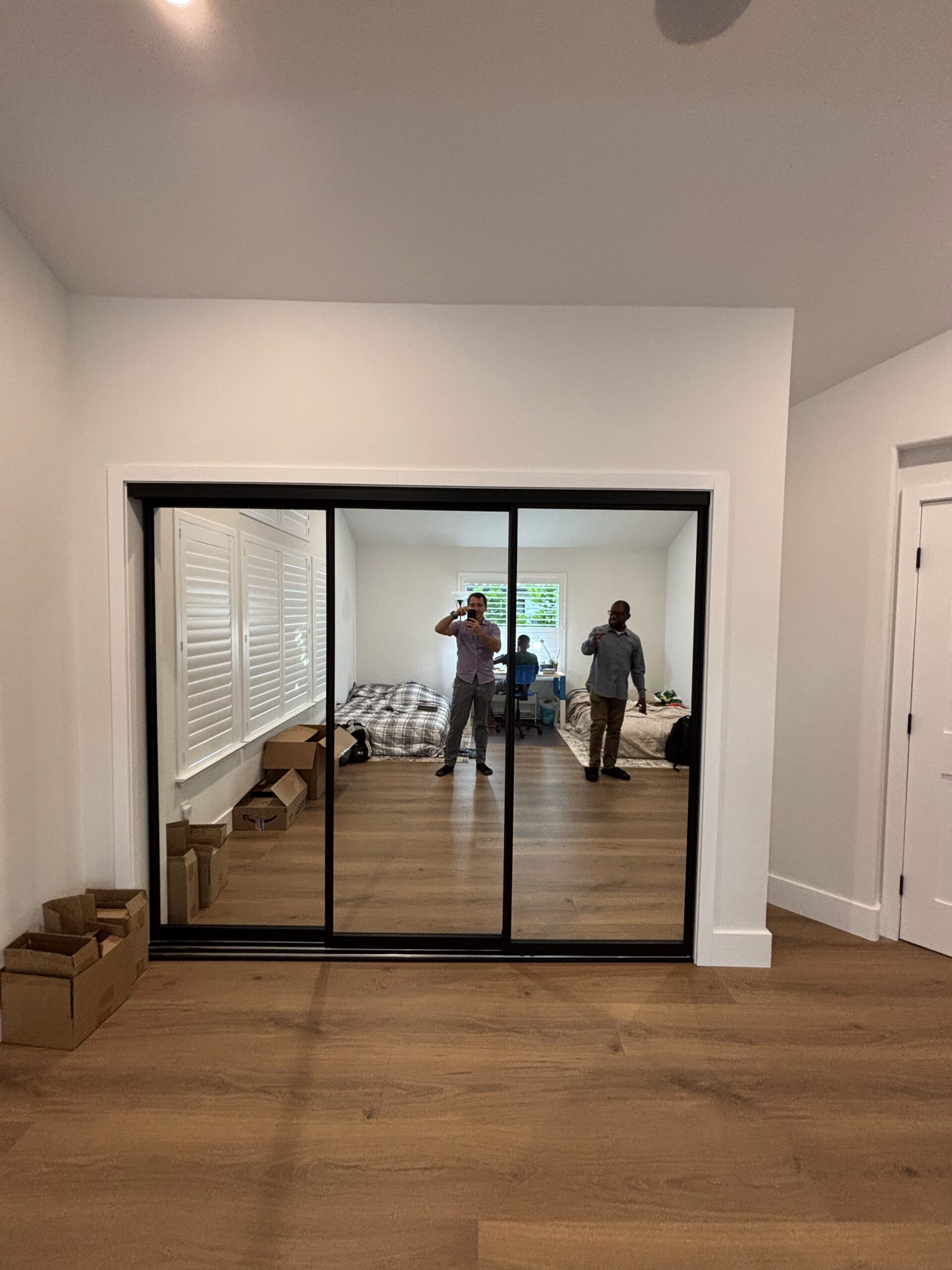 Closet door project by The Door Replacement Company, serving Newport Beach, CA
