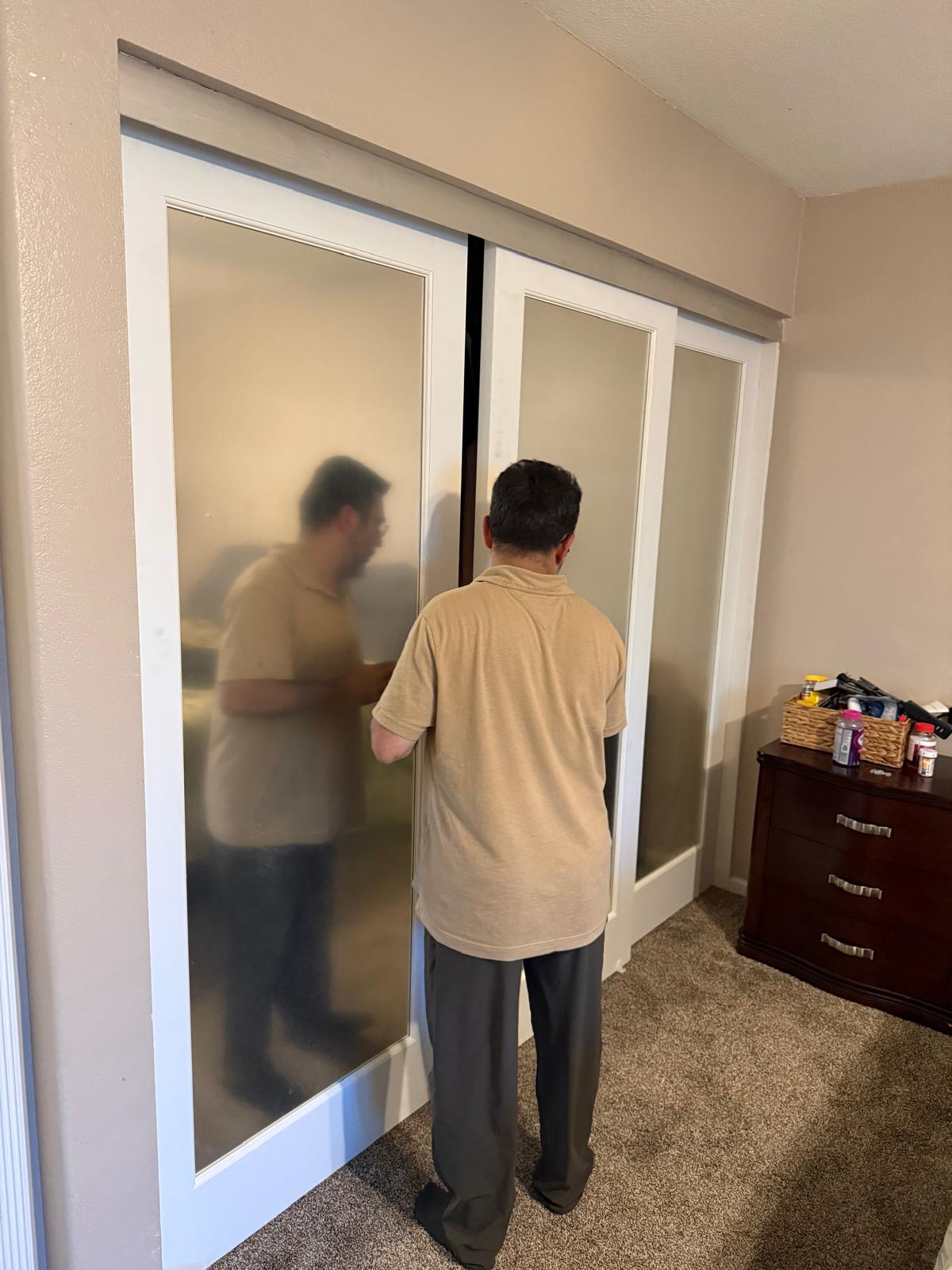 Closet door project by The Door Replacement Company, serving Carson, CA
