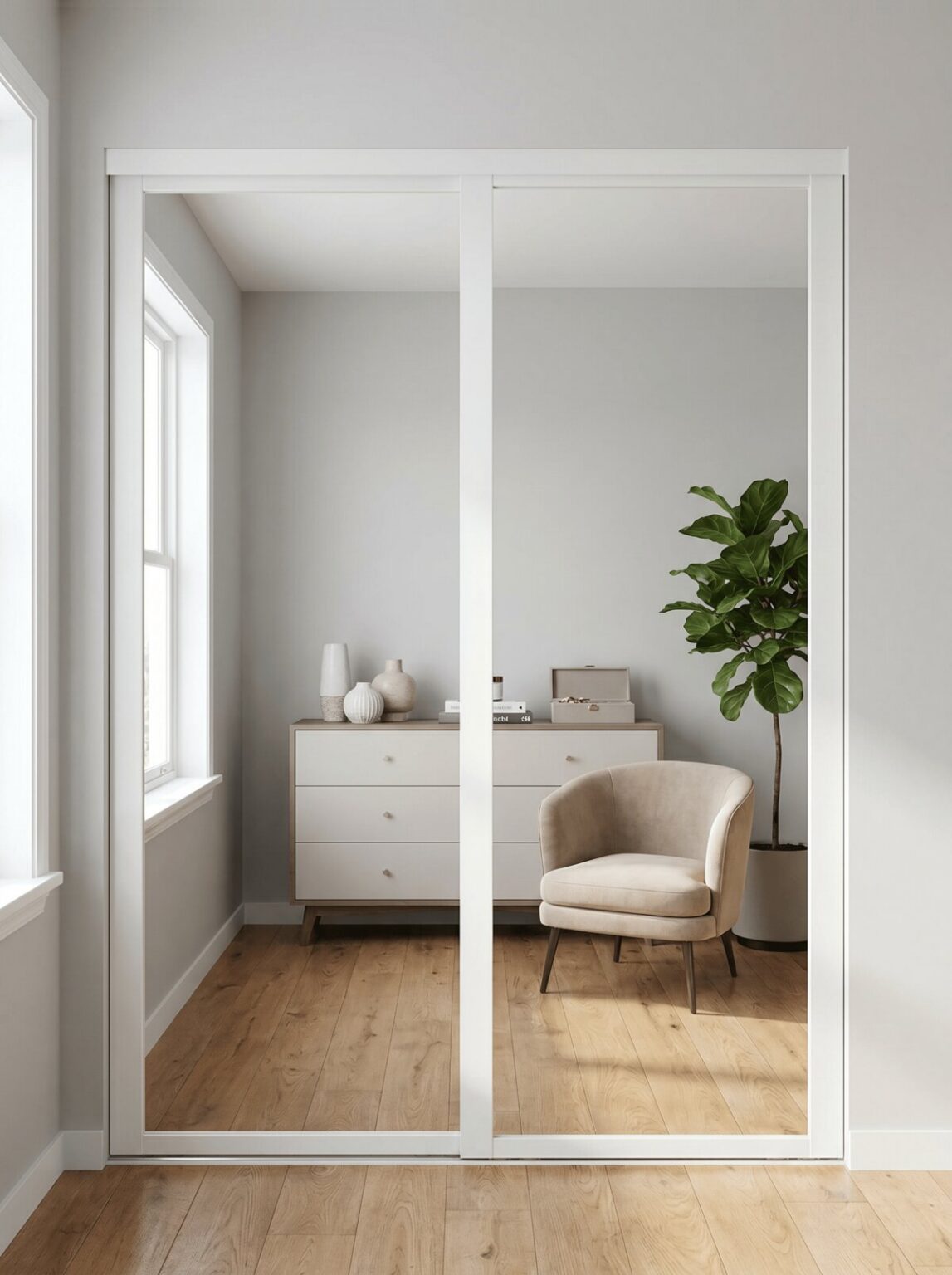 Closet door project by The Door Replacement Company, serving Rancho Santa Margarita, CA