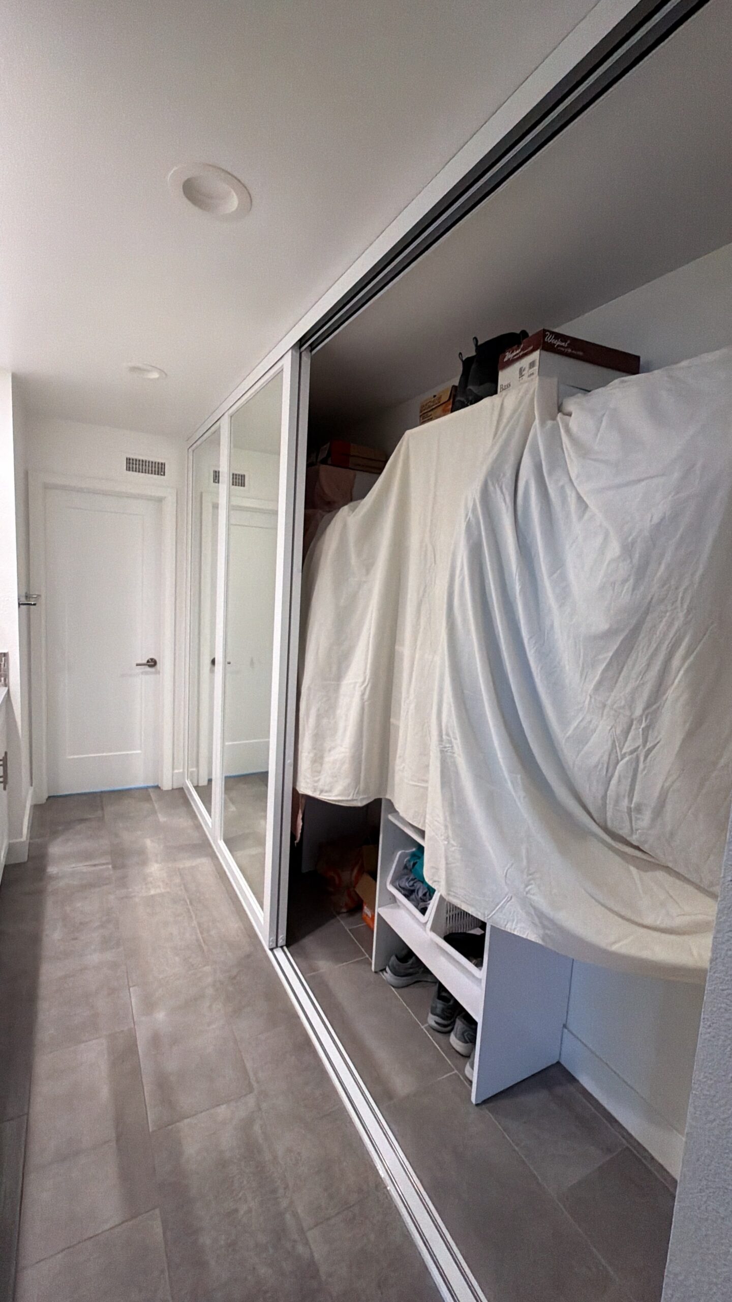 Closet door project by The Door Replacement Company, serving Huntington Beach, CA