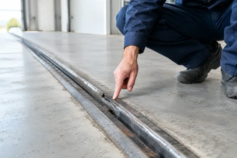 Damaged Closet Door Floor Track: Repair or Replace?