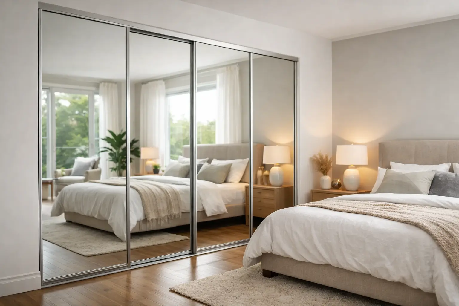 Do Mirror Closet Doors Make a Room Look Bigger?
