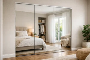 Frameless Mirror Closet Doors: A Modern Upgrade for Your Bedroom