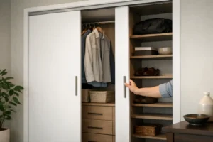 Full-Extension Bypass Doors: Reach More of Your Closet