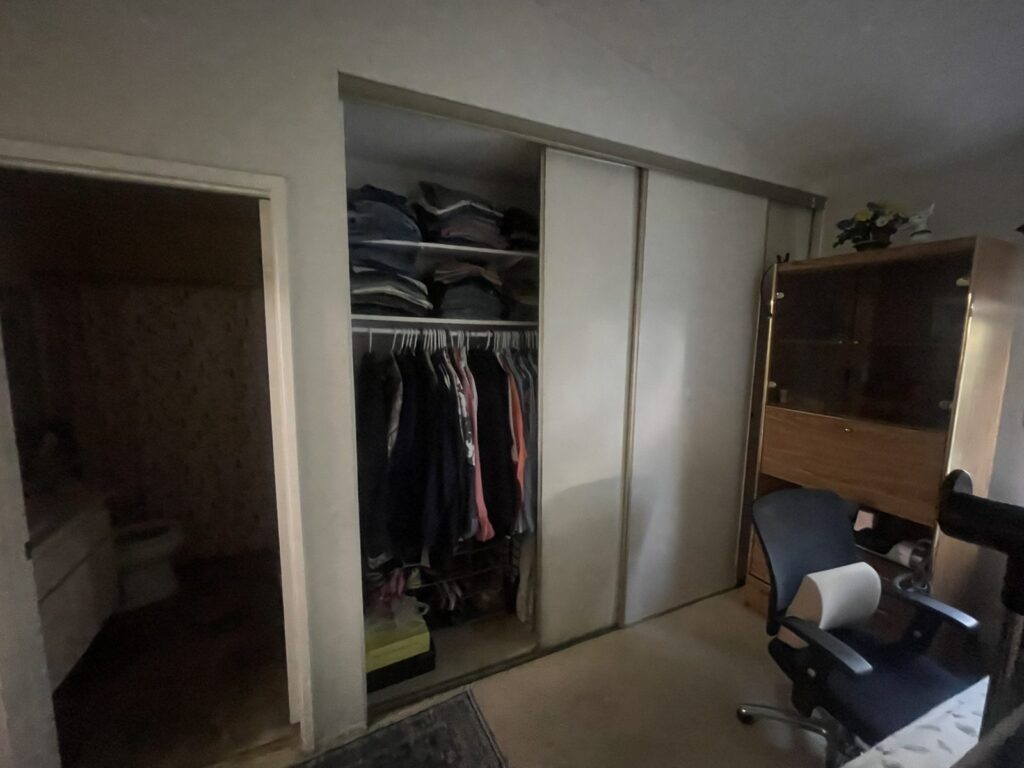 White sliding closet doors in Lake Forest, CA by The Door Replacement Company