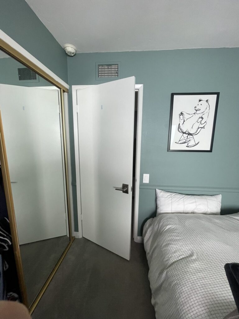 Mirror closet doors in Orange, CA by The Door Replacement Company