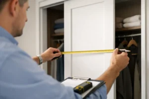 What a Professional Closet Door Measurement Includes (and Why It Matters)