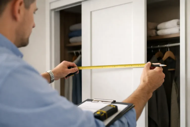 What a Professional Closet Door Measurement Includes (and Why It Matters)