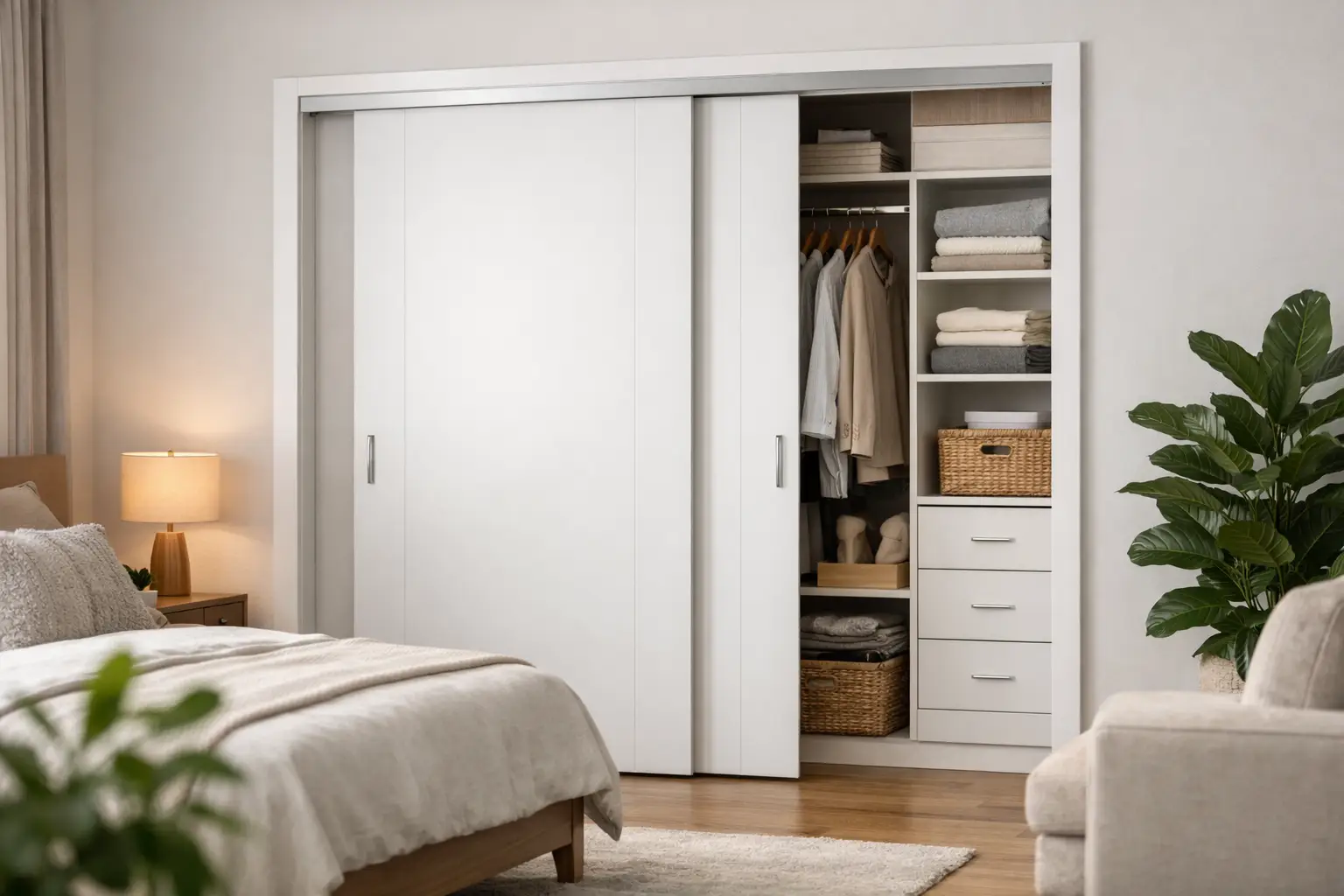 Sliding Bypass Closet Doors: How to Choose a System That Fits
